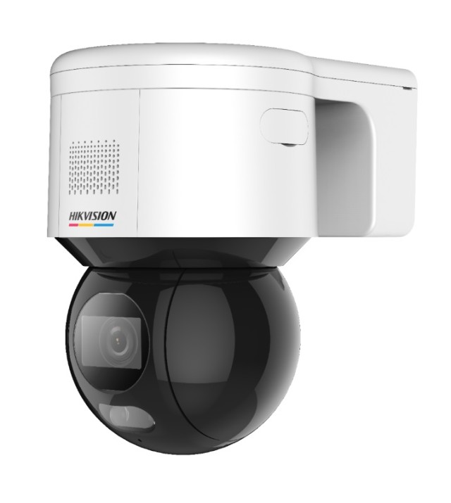 Hikvision DS-2DE3A400BW-DE (F1) (S5) Cámara web ColorVu de 4 MP con giro e inclinación, AcuSense, linterna de 4 mm