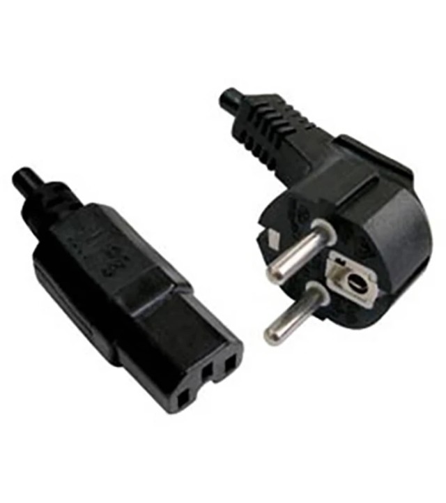 ΚΑΛΩΔΙΟ ΤΡΟΦΟΔΟΣΙΑΣ Η/Υ 3X1mm² 2m ΜΕ ΑΥΛΑΚΙ ΜΑΥΡΟ YUN