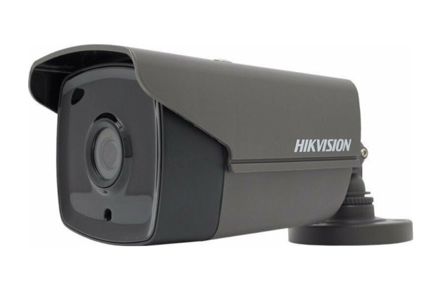 Hikvision DS-2CE16D3T-IT3F GRAY HDTVI Camera 1080p 2.8mm Flashlight