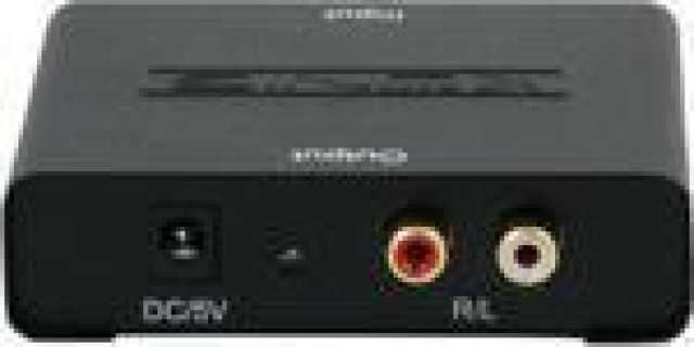 Konig KN-OPTRCA10 Optical - Stereo RCA Converter