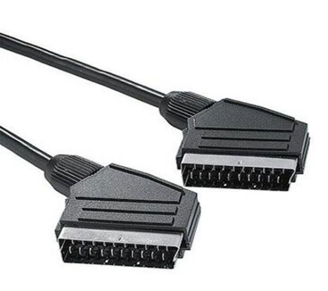 Scart-Scart-Kabel männlich / männlich 1.5m.