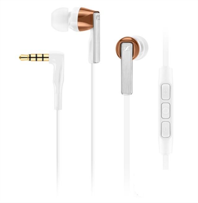 SENNHEISER CX-5.00-i-White Ακουστικά με Μικρόφωνο