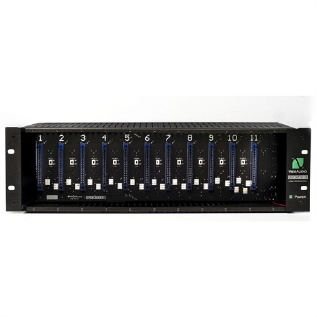 WES AUDIO Supercarrier II 11 Slot Rack